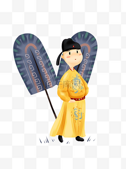 古代街道黑死病图片_商用手绘中国古代皇帝唐朝古风团