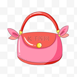 手提包图片_粉红色时尚手提包