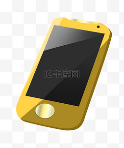 黄色的手机 