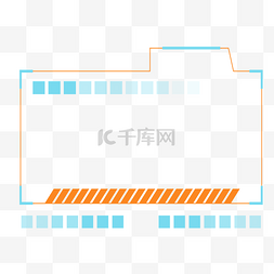 科技线条科技风边框