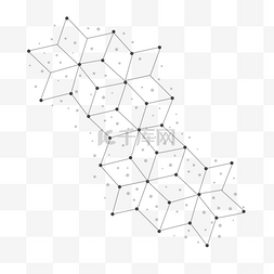 点线科技几何图形元素