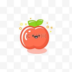 水果苹果图片_卡通苹果卡通水果水果人物卡通青