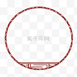 圆形拱门图片_拱门传统边框插画