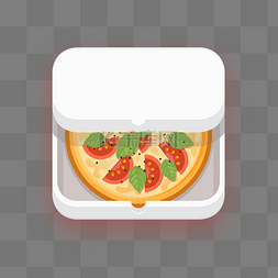 矢量美味披萨图片_番茄味的披萨矢量素材