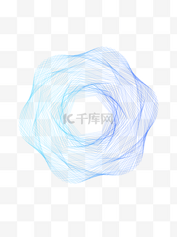 变形金刚红图片_渐变蓝科技线条装饰素材