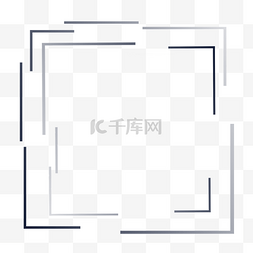 简单科技感渐变边框纹理