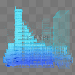 光图片_楼空间建筑科技商业广场智能魔幻