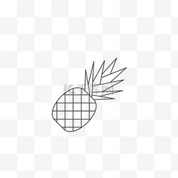 水果PNG免抠元素图片_卡通菠萝水果免抠图