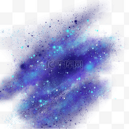 星空漩涡图片_l蓝紫色漩涡形星空光效