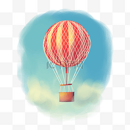 天空氢气球卡通气球热气球