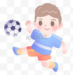 踢足球的小男孩图片_踢足球的小男孩 
