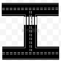 h形交通公路道路元素