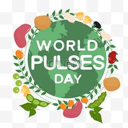 pulse图片_world pulse day圆形世界地球豆类节日