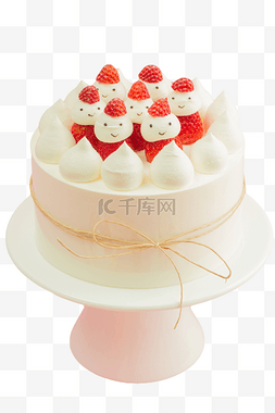草莓蛋糕食物图片_生日蛋糕