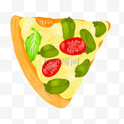 水果披萨图片_水果披萨卡通食物