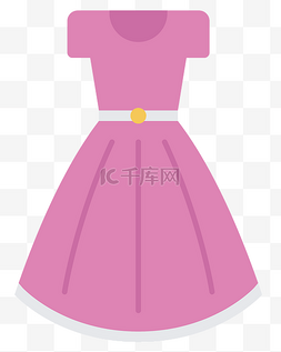 粉色裙子夏天衣物