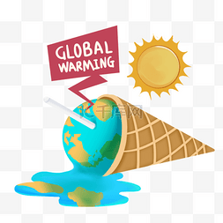 全球变暖警告指示