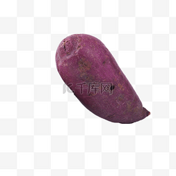 新鲜营养美味图片_一个营养美味的紫薯