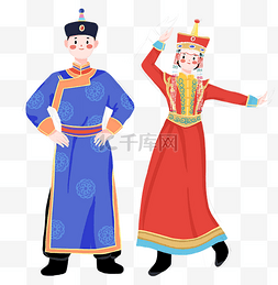 蒙古族蒙族男女
