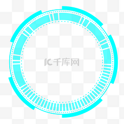 发光圈图片_商务科技圆形光圈