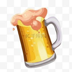啤酒图片_金秋烧烤啤酒海报