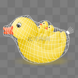 黄色小黄鸭