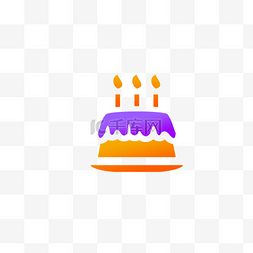 蜡烛图片_生日蛋糕图标