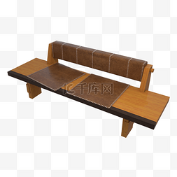 新中式实木座椅沙发排椅