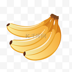 三根香蕉图片_新鲜三根香蕉