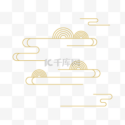 装饰图案装饰图片_中国风云纹图案装饰元素