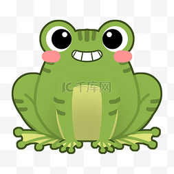 绿色的青蛙图片_绿色青蛙
