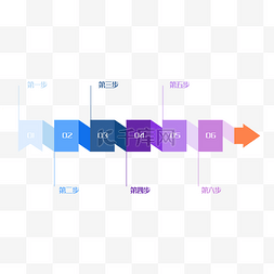 步骤素材图片_办公步骤流程图