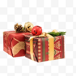圣诞礼物礼物图片_庆祝圣诞礼物盒
