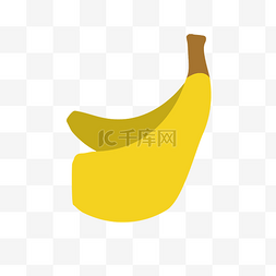 扁平化香蕉