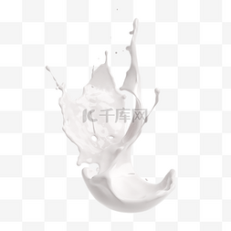 飞舞的图片_3d立体飞舞的牛奶