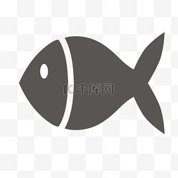 小鱼图标图片_扁平化小鱼