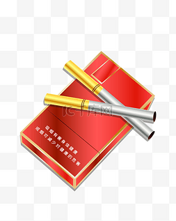 香烟危害家人图片_红色烟盒香烟