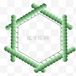 边框简约流行色牛油果绿小清新