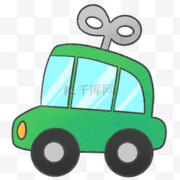 玩具小车图片_儿童节玩具小车绿色