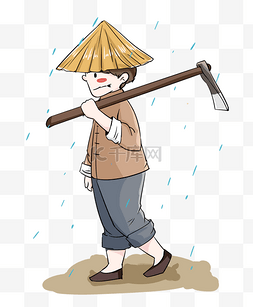 下乡种地图片_谷雨节气农民种地