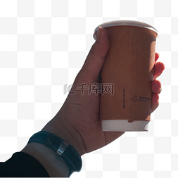 手高清图片_手握咖啡杯免抠图