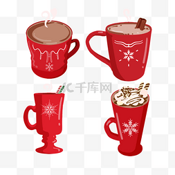 christmas hot chocolate冬季咖啡热饮