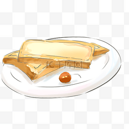 芝士图片_切片面包早餐