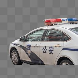 公安警徽图片_积雪警车