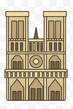 知名建筑巴黎圣母院