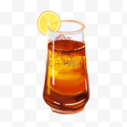 柠檬红茶元素
