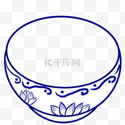 瓷碗青花瓷碗图片_青花瓷碗餐具瓷器