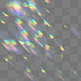 彩虹粒子抽象全息光影光效blurred rainbow ligh