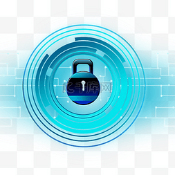 加密网络图片_信息安全锁子