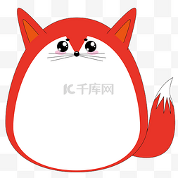小红书app图片_可爱小狐狸卡通动物边框
